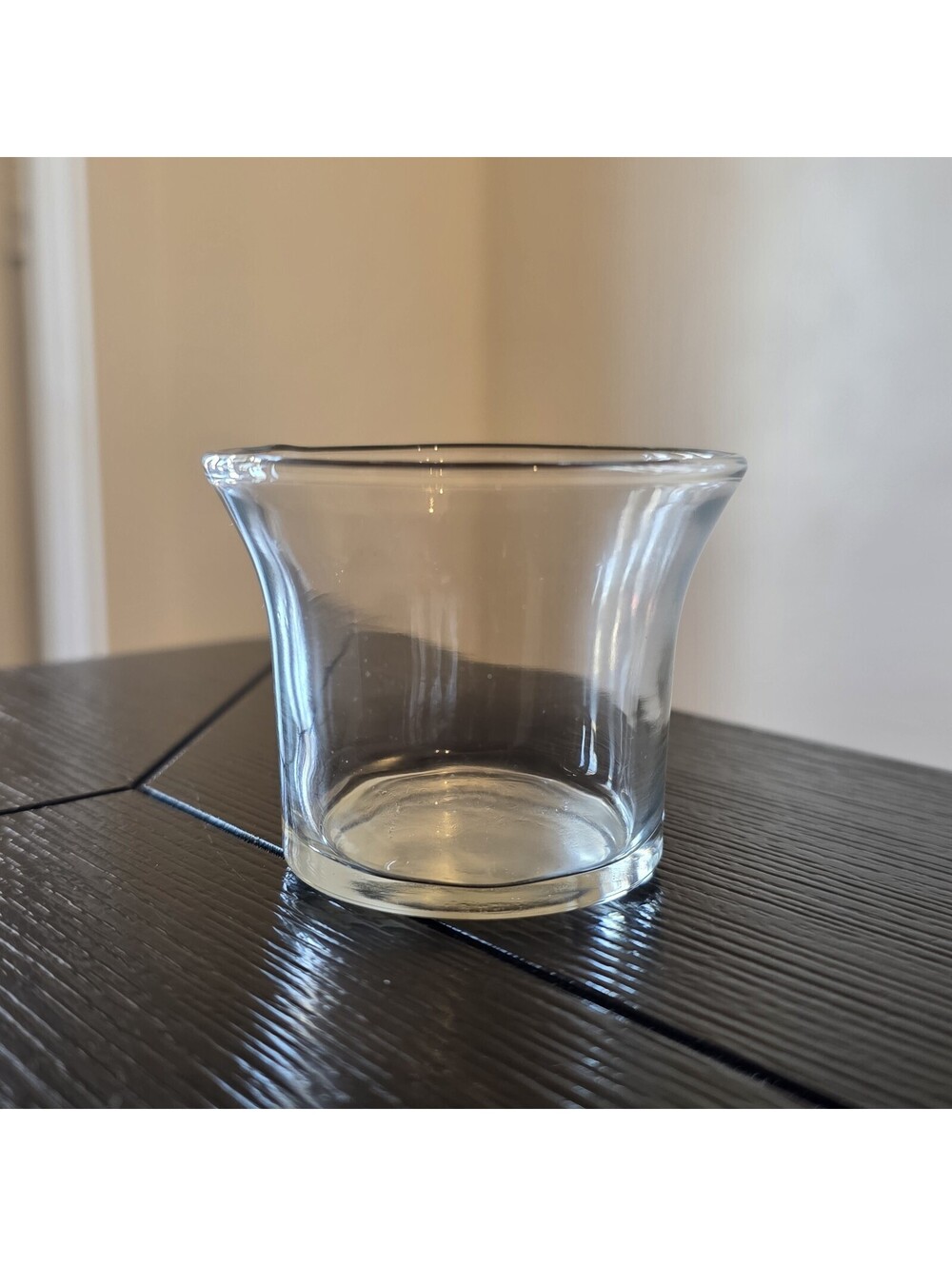 Indiana Glass 7774 Clear Glass Votive Candle Cups Holders Lot Of 72 EUC
